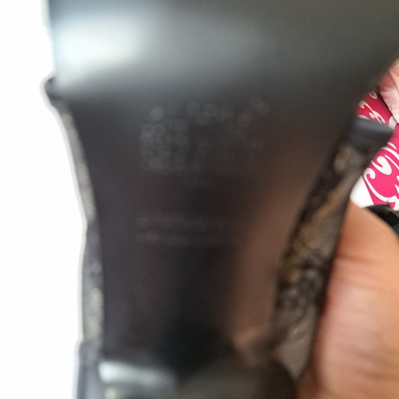 Andrea Stunning Glamour Lace Stiletto Booties - Picture 5 of 5